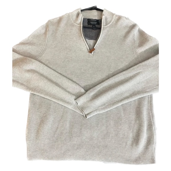 Nordstrom Other - COPY - Nordstrom men shop Grey long sleeve 1/4 sweater